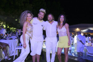 White Dinner Water Show Davide Silvestri e dj Mitch